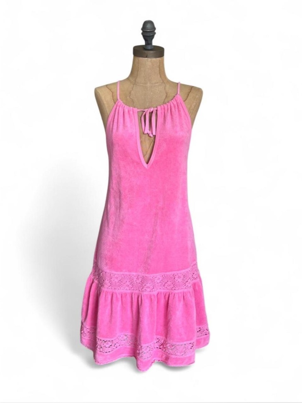 Rate vtg Juicy Couture Pink keyhole dress